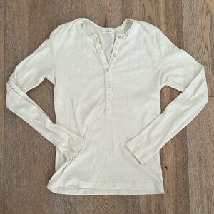 EUC Doen pointelle Henley